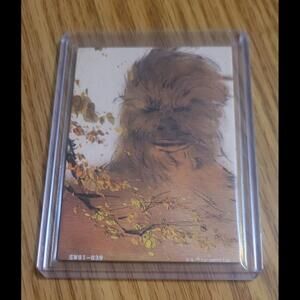 2023 Card Fun Star Wars Chewbacca Japanese Art Premium Gold 03/100 #SW01-039